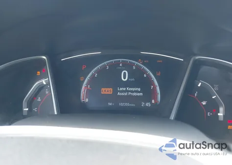 2019 Honda Civic Sport from USA, damaged, VIN 19XFC2F87KE023960